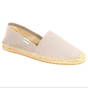 'Original Dali' Espadrille Slip-On Grey Canvas NWT